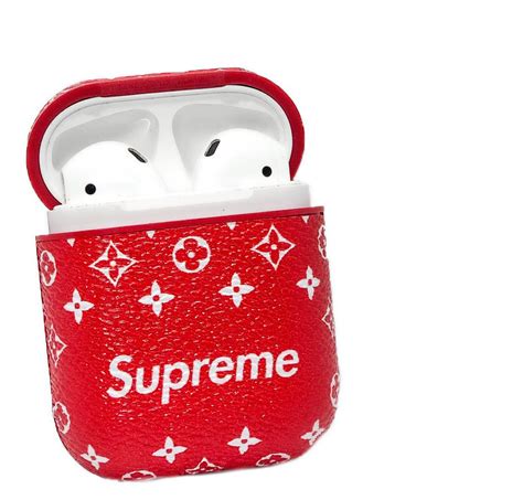 supreme louis vuitton airpods|louis vuitton airpods case real.